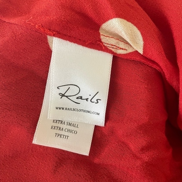 New - Rails blouse with ruffle sleeve - Picture 3 of 6